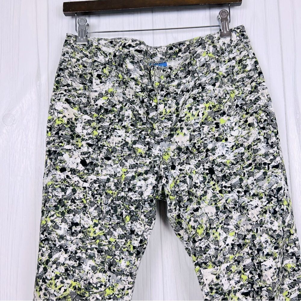 Simply Vera Vera Wang Pants Jeans Black Gray Camouflage Size 8